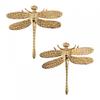 Trendy Brass Dragonfly Drawer Pulls for Enhancing Furniture Aesthetics