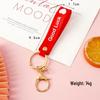 Saldi Spalva Laimės Širdelės Raktų Pakabukas ir Virvelės Pakabukas
