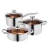Dreyen 201 Stainless Steel 3-Piece Cookware Set