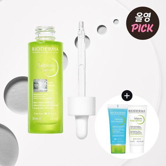 Bioderma Sebium Serum Promotion (+ Sebium Gel Musang 8ml + Sebium Pore Refiner 5ml)