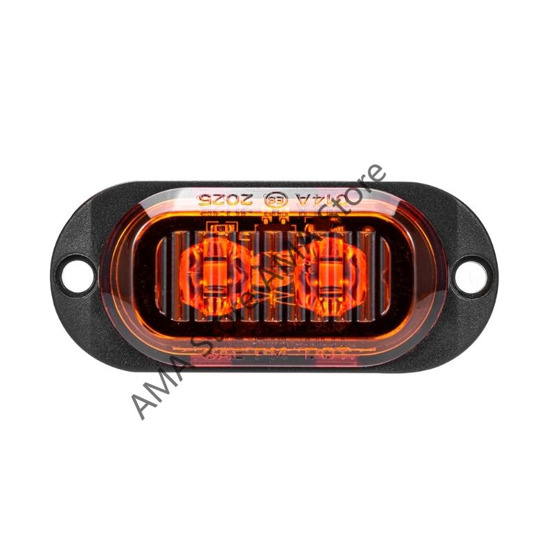 X7JF LED Strips Marker Lamp For Truck Trailer 12-24V Wide Voltages Compatibility