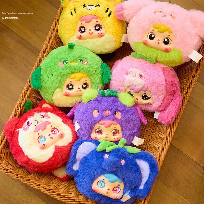 DUDU Cute Pet Zoo Pendant Plush Blind Box Toy for Children & Students by Xiaohongshu.