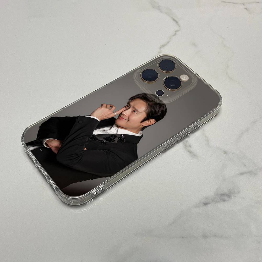 Actor Lee B-Byung H-Hun Phone Case For iPhone 16,15,14,13,12,11 Plus,Pro,Max,XR,XS,Plus,E,SE4,Mini Transparent Cover