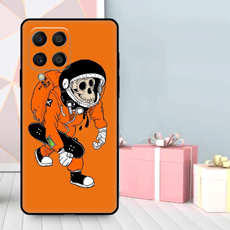 Cartoon Monkey Case For Samsung Galaxy M56 M52 M32 M53 M16 M11 M21 M31 M35 M12 M13 M14 M15 M36 M55 M34 M54