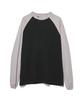 PARTIMENTO Raglan Long Sleeve Black