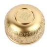 10cm Feng Shui Brass Bowl Hundred Blessings Brass Treasure Bowl Wealth Money Bowl  Office Decor