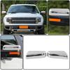 Rearview Mirror Cover Set For 2009-2014 Ford F150 Upper Cap Chrome Left & Right