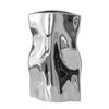 Luxury Morden Flowers Vase Home Decoration Silver Designer Vase Room Decor High-end Accessories Table Decoration Gifts
