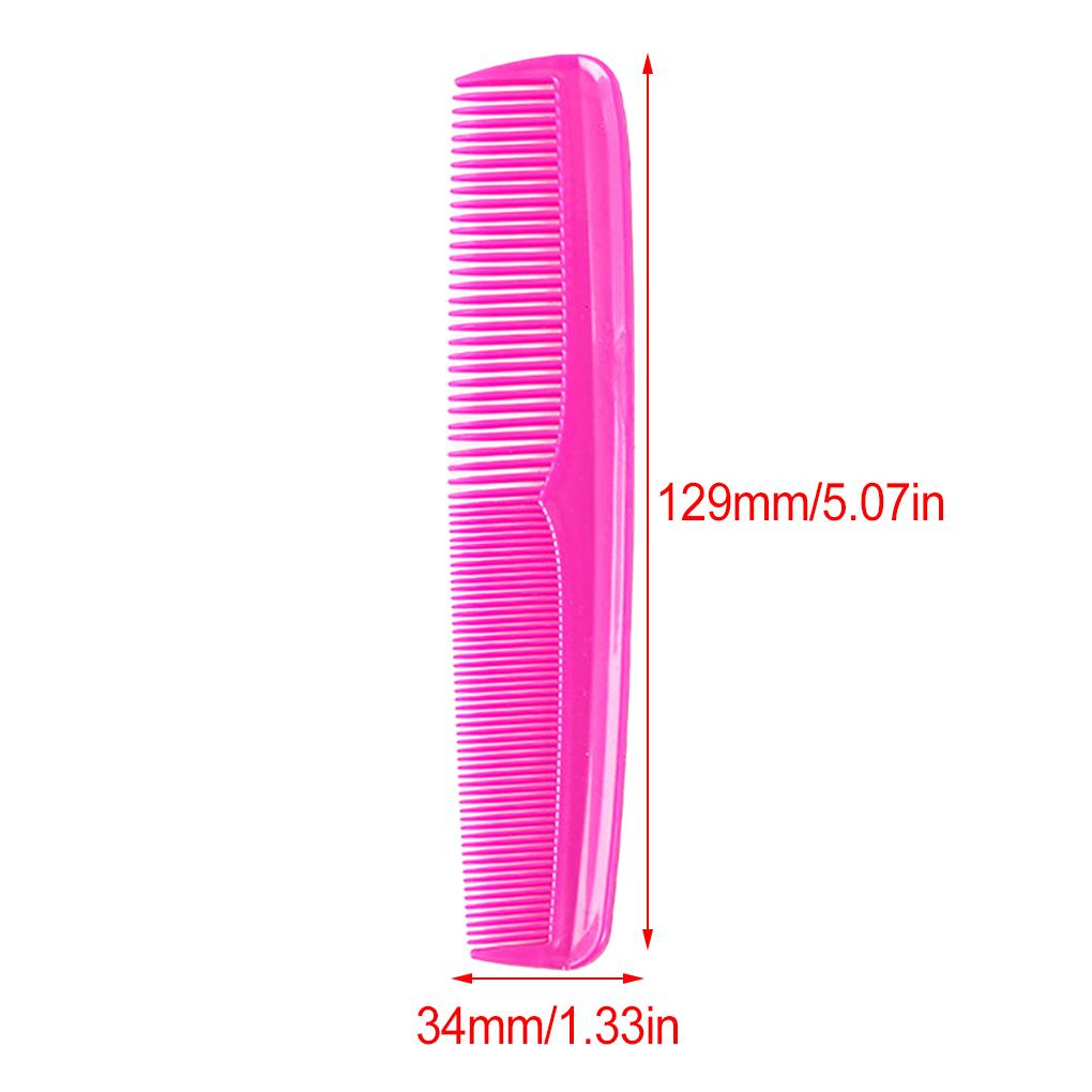 12 Pack Styling Hair Comb Portable Small Useful Barbershop Tools Ple Modelling Supply for Home Hair Salons Men Women Children