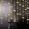 4m Hanging Love Streamer Romantic Glitter Wedding Garland Easy To Install Reusable Valentines Day Decoration Garland Mothers Day