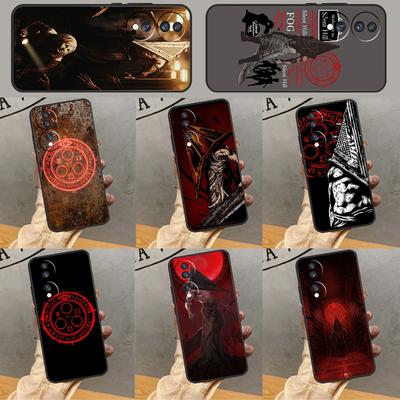 Horror Game Silent Hill Case For Honor 200 50 70 90 Lite X9b X9a X8b X8a X8 X9 X9c Honor Magic 7 Lite 6 5 Pro Cover