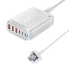 135W Gallium Nitride 6-Port PD Fast Charging Adapter for Apple and Huawei Devices