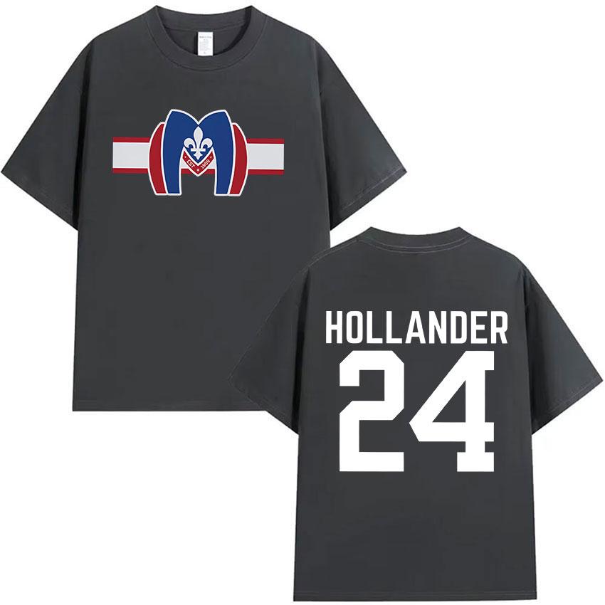 Heated Rivalry Shane Hollander 24 Graphic T Shirts Men Women Casual Cotton Short Sleeve Tshirt Retro High Quality Fashion Tees