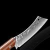 Damascus Knife Hammered Sharp Meat Cleaver Butcher Knives Kitchen Sharp And DurableEasy To CleanNon-rusting Solid Wood Handle