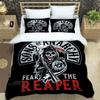 Sons of Anarchy Retro Printed Bedding Sets Exquisite Supplies Set Duvet Cover Bed Comforter Set Bedding Set Luxury Birthday Gift