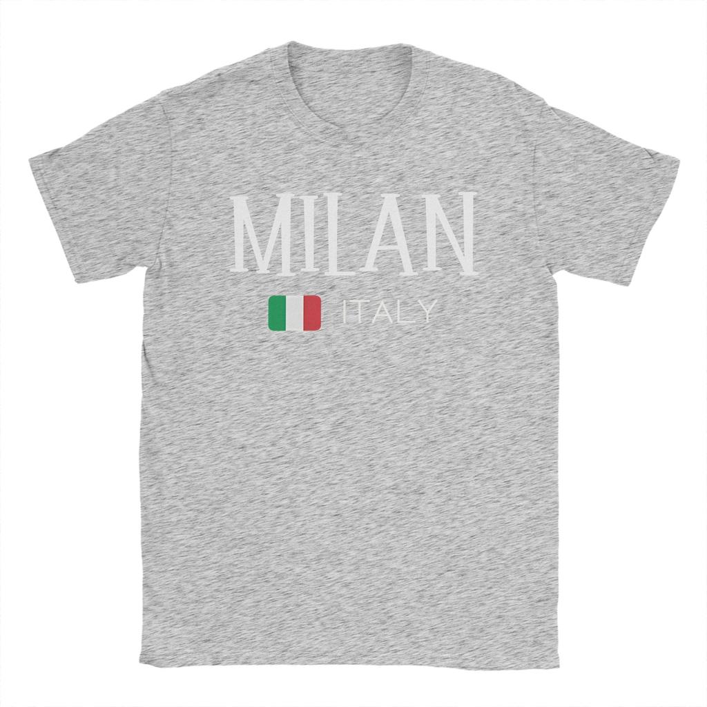 Milan Italy TShirt Trending T Shirts ShortSleeved YK Fun Tshirt Summer Cotton Plus Size XL Tees