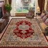 Retro Bohemian Persian Style Carpet for Living Room Comfortable Soft Non-slip Bedroom Rugs Classical Entrance Door Mat Washable