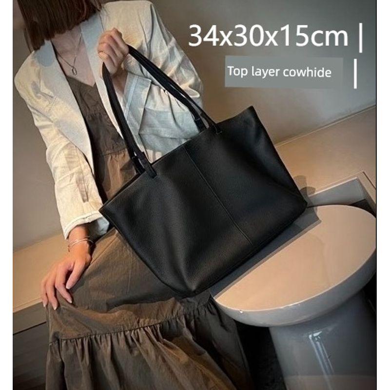 [Clearance Special Offer] First Layer Cowhide Women Bag Genuine Leather Bag Skeleton-Skin