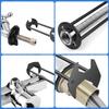 4Pcs Basin Wrench Metal Sink Wrench Tool Universal Faucet Wrench Hand Tool Plumbing Wrench Tool Basin Spanner for Tight Spaces