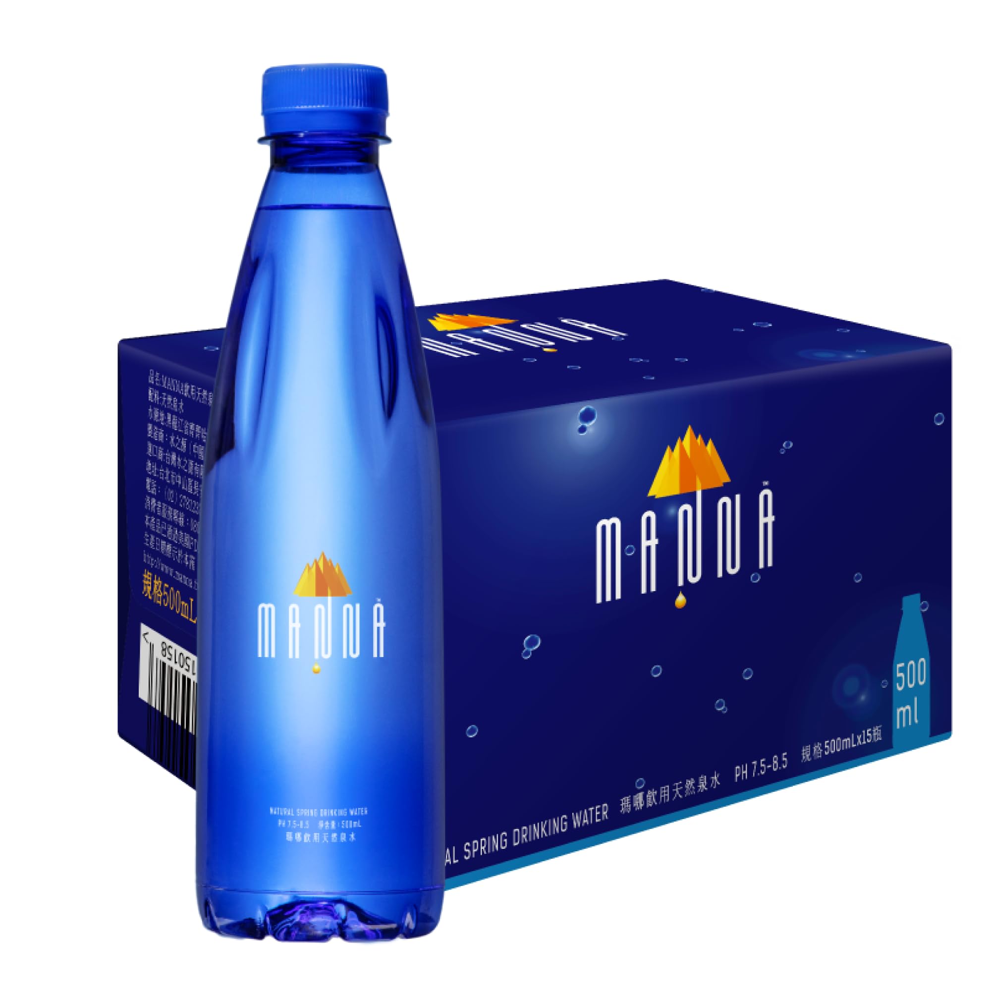 

MANNA Water Натуральная минеральная вода 24 (Бутылки 500 мл)