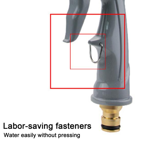 Duză pentru furtun de apă Mod de pulverizare reglabil de înaltă presiune Conector rapid rezistent la scurgeri Pulverizator rotativ universal versatil Instrument de spălat auto de uz casnic