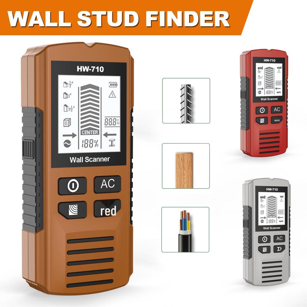 5-in-1 Wall Detector: Stud, Column, and Metal Finder