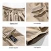 Men's Casual Drawstring Cargo Shorts