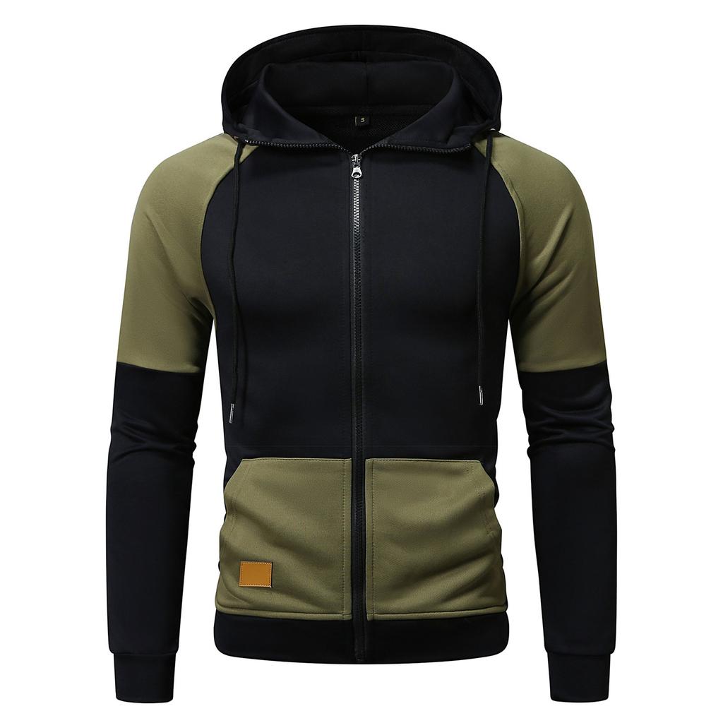 Mens Long Sleeve Hoodie Fashion Casual 3D Printed Hooded Pullover Sweatshirts