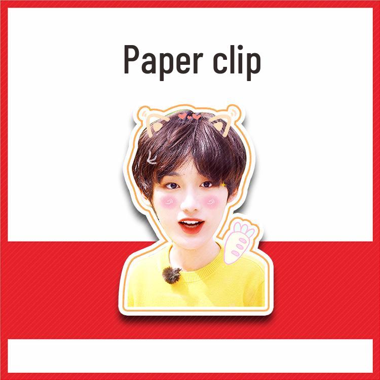 Ding Chengxin Stylish PP Paper Clips - Fun, Decorative, Ins Style, Photo & Corner Clips
