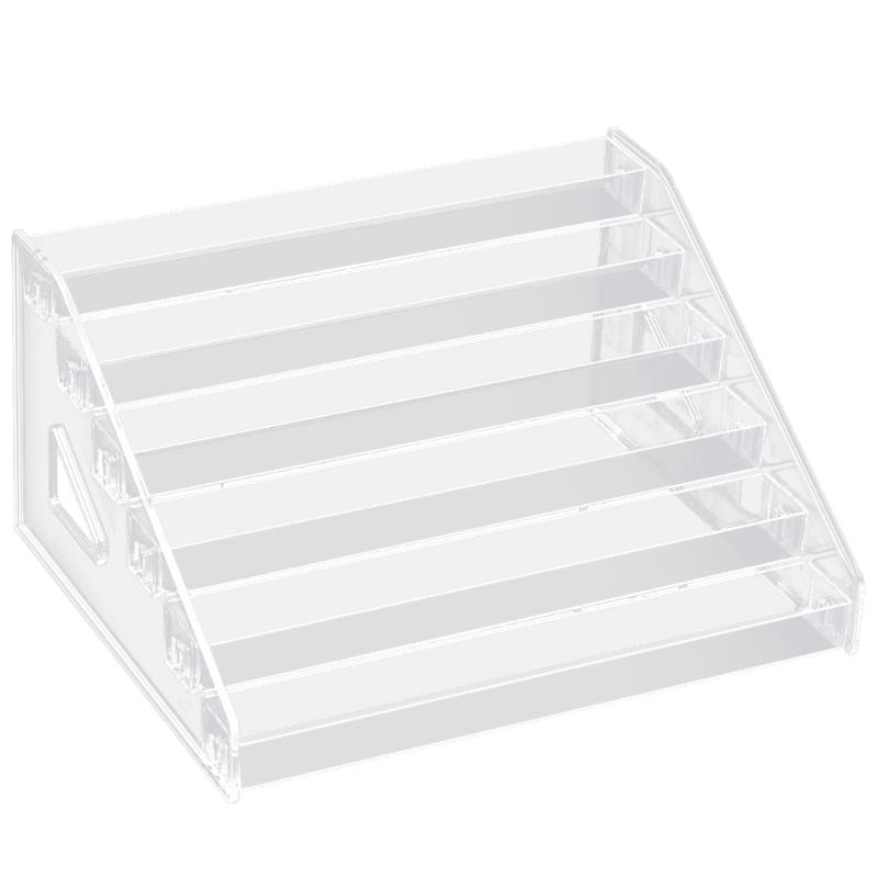 

Acrylic Nail Polished Display Stand 5/6/7 Layers Organizer for Cosmetic and Essential Oils Nail Salon Equipment