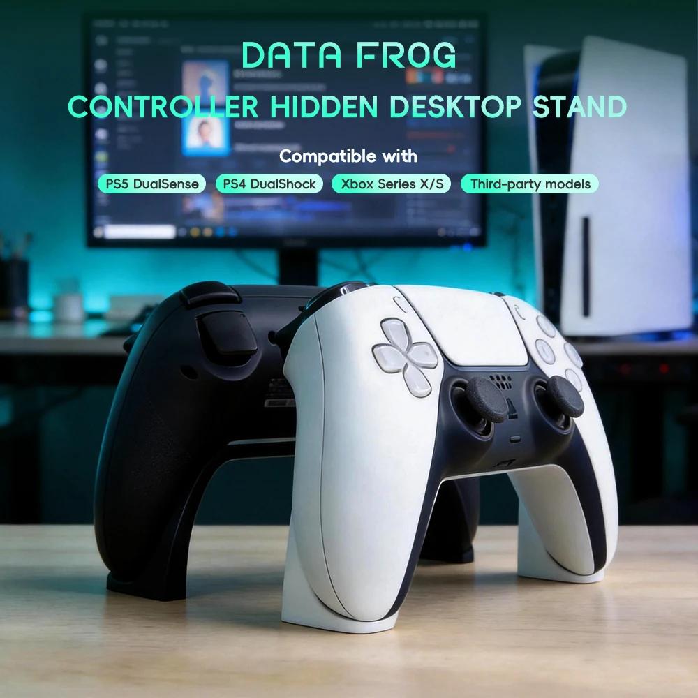 Universeller Controller-Halter für PS5 Xbox PS4 Switch, Desktop-Gamepad-Organizer, Spielcontroller-Ständer für Schreibtisch Klein