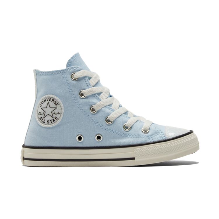 Converse Chuck Taylor All Star High Top Canvas Sneakers Kids Sneakers Sky-Blue 670696C