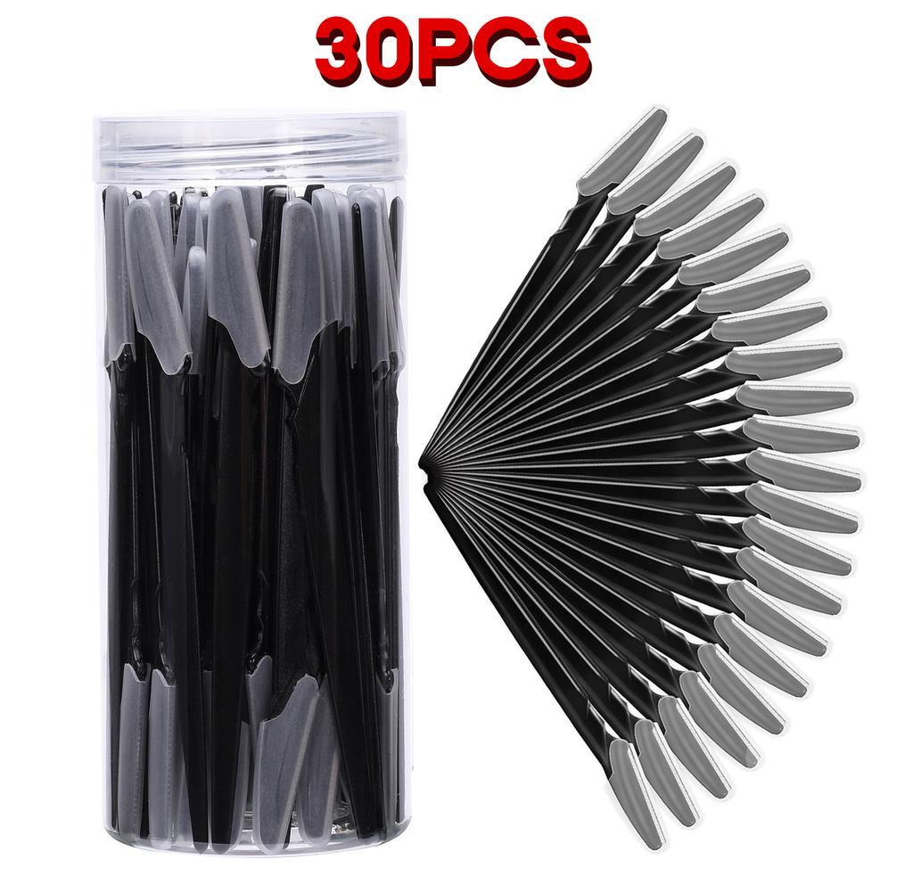 Eyebrow Trimmer Black Eyebrow Razor Safe Face Body Hair Removal Shaver Blades Woman Eyebrow Shaping Knife Cosmetic Tools Razors