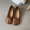 Fashion Bailamos Brand New Split Toe Flats Ballet Shoes Tabi Ninja Women Casual Shoes Woman Slip On Loafers Soft Bottom Moccasins Mujer