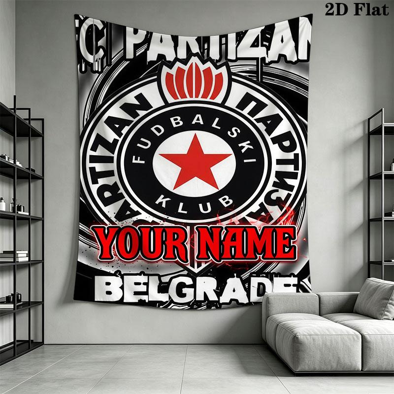 Fk Partizan Wall Hanging Printed Fabric Blanket Decorative Tapestries for Bedroom Living Room Home Decor