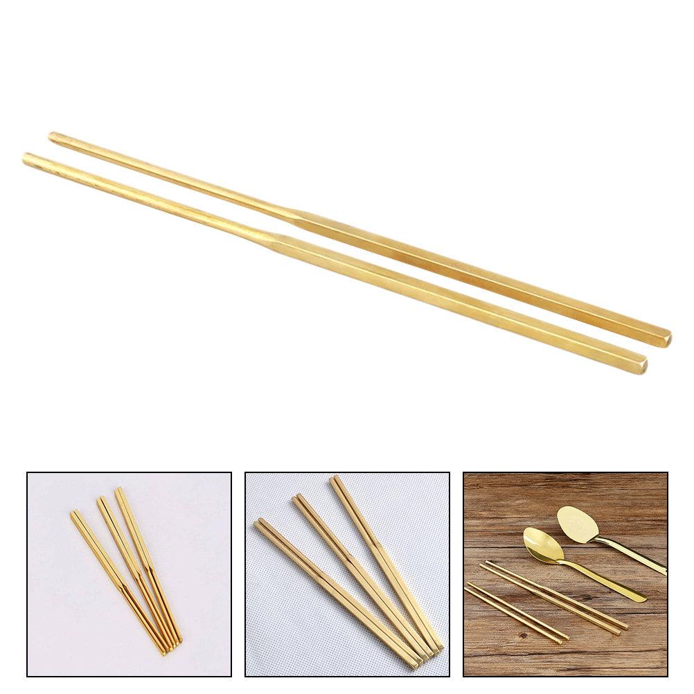 

1Pair Lightweight Portable Copper Chopsticks Worship Ancestral Blessing Ceremony Funeral Rituals Tomb Sweeping China Mainland