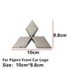 ABS Car Rear Trunk Badge Front Grille Emblem Decals Sticker for Mitsubishi Lancer Pajero V3 Exterior Accessoreies WJ0