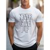 European sizes Men Casual Short Sleeve Tee Cotton - Comfortable Crew Neck, Soft Adorable Tees Tops