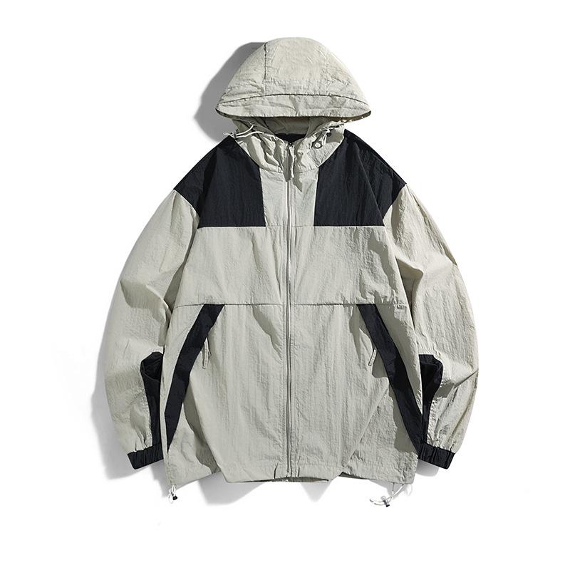 

Стильная и удобная летняя куртка с капюшоном для защиты от солнца - Легкая и дышащая XXXL