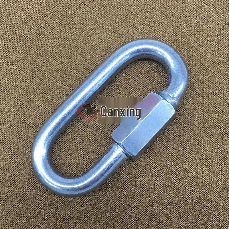 TANERDD 304 Stainless Steel Racetrack Quick Link Ring