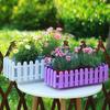 Rectangular Garden Fence Strip Fence Basin Durable Vegetable Slot Extra  Home