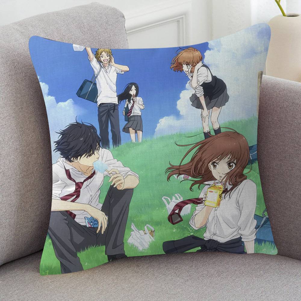 Anime Ao Haru Ride Game For Cartoon Print Peripheral Pillow Case Cushion Cover Home Decor Birthday Gift Pillowcover