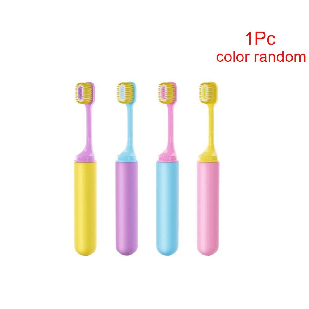 

Мини Складная Зубная Щетка Пластиковая Для Чистки Полости Рта Дорожная Кемпинг Походы Товары для Активного Отдыха