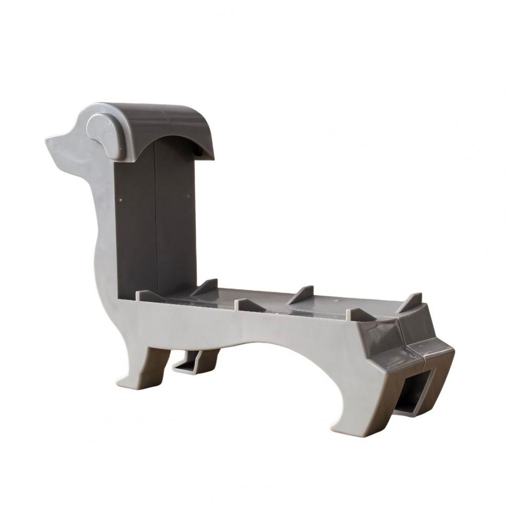 Wine Bottle Rack Dachshund Wine Bottle Holder Unique Dog-shaped Beer Display Stand for Home Kitchen Bar Dining Table Decor