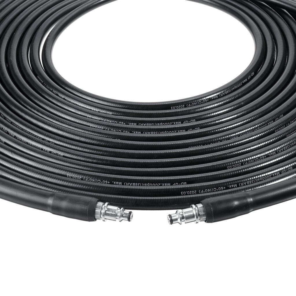 15m Cord Pipe Sewer Drain Car Washing Cleaning Extension Hose High Pressure Washer Hose for Boschs Jet Power Water Guns