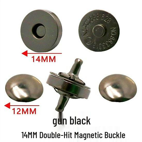 Ultra-Thin 18mm Magnetic Snap Button, Luggage Rivet, 14mm Magnetic Buckle