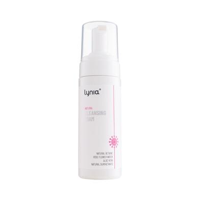 Lynia - Moisturizing Cleansing Foam with Natural Betaine and Rose Water, 150 Ml