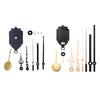 Quartz Pendulum Clock Movement Mechanism with 2Pairs Hands Replacement Repair