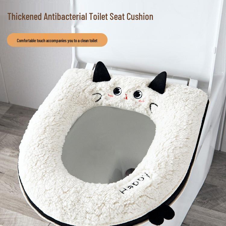 Winter 2025 Plush Toilet Seat Cushion - Newcomer Discount