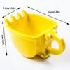 1Pc Creative 3D Excavator Bucket Model Cafe Coffee Mug With Spade Shovel Spoon Funny Digger Ashtray Cake Container Tea Cup